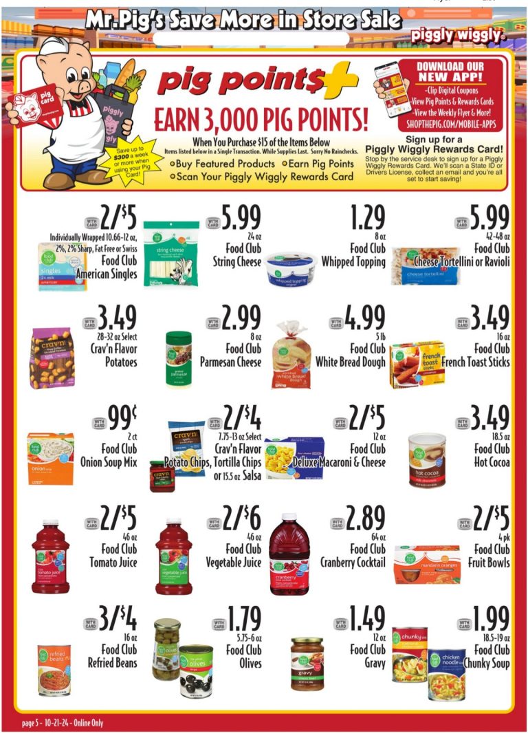 Piggly Wiggly Weekly Ad October To October Ad Preview