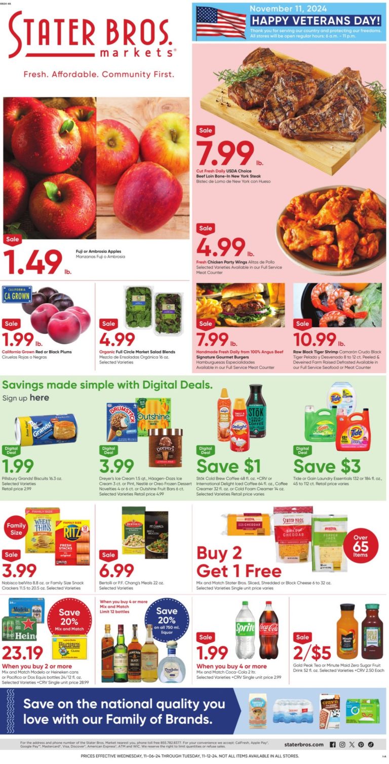 Stater Bros Weekly Ad November To November Ad Preview