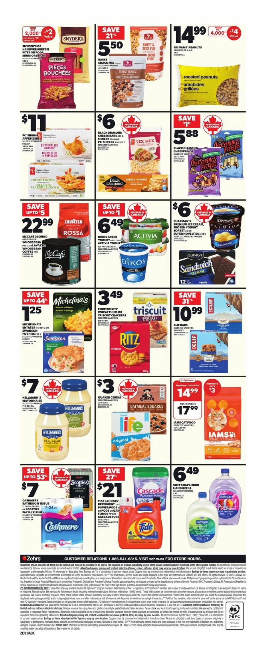 Zehrs Flyer April 24 to April 30, 2025 4 – zehrs Zehrs Flyer April 24 to April 30, 2025 4 – zehrs flyer april 24 30 4