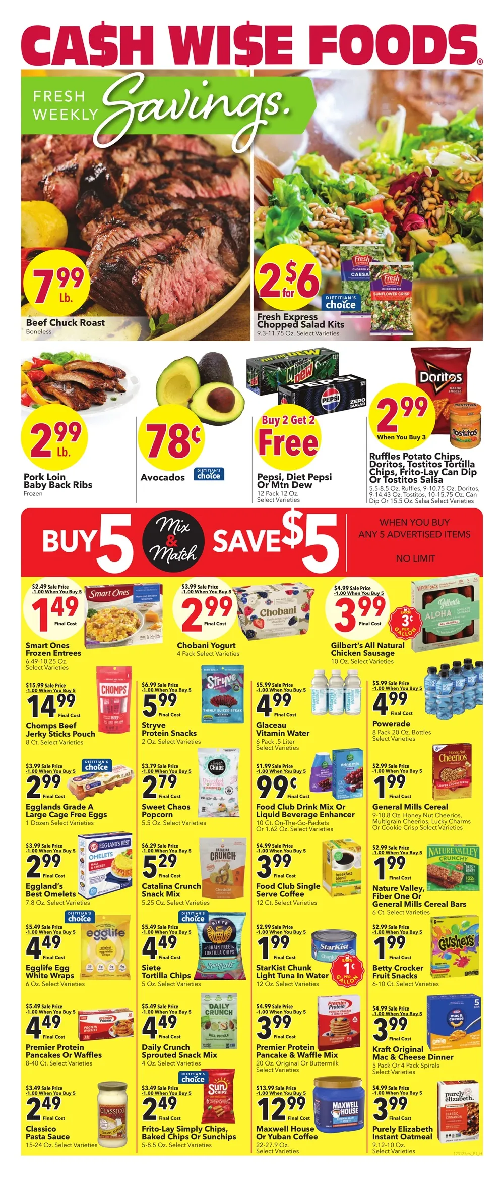 Cash Wise Weekly Ad (1/7/26 | 1/14/26) preview 1 – 1 4