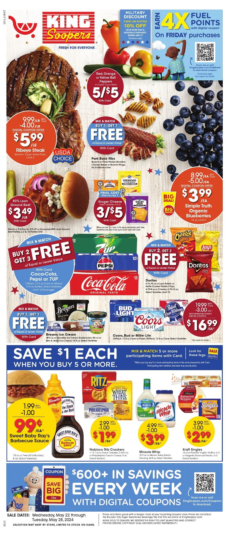 King Soopers Weekly Ad (May 22 to May 28, 2024)