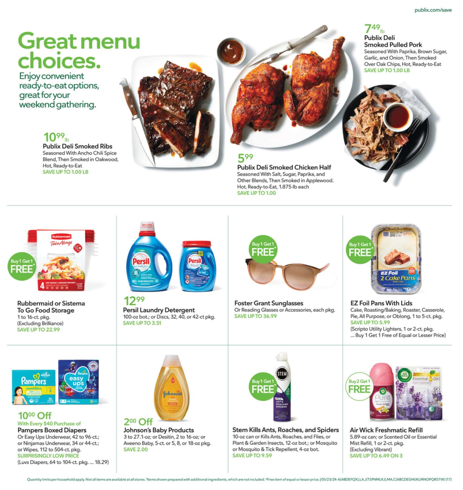 Publix Ad May 22 to May 28 2024