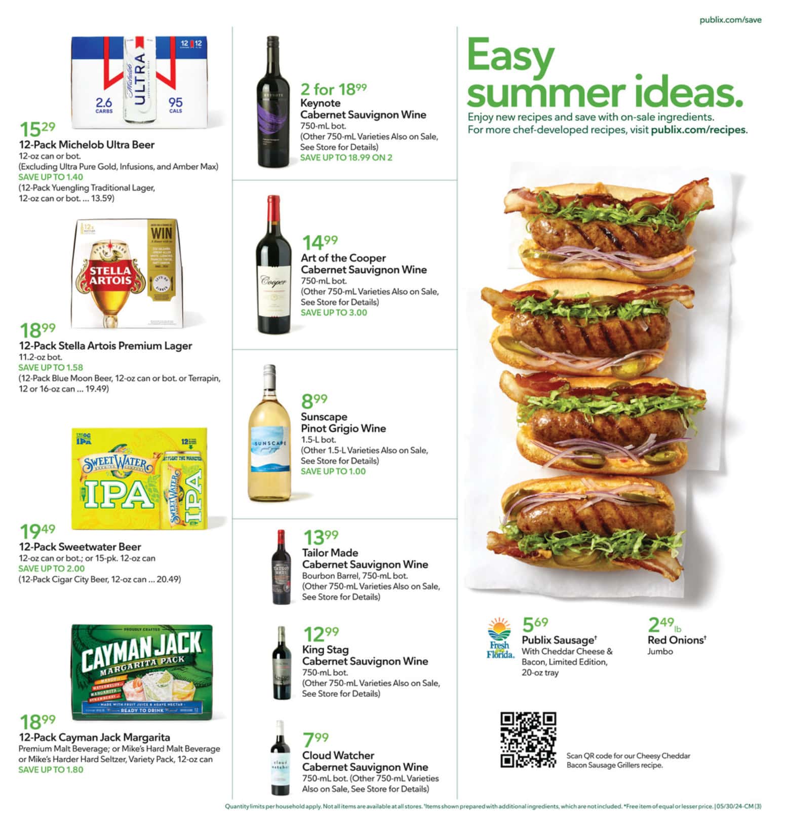 Publix Weekly Ad May 29 to June 4, 2024