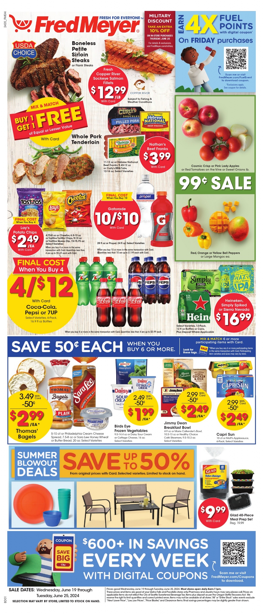 Fred Meyer Ad June 19 to June 25, 2024