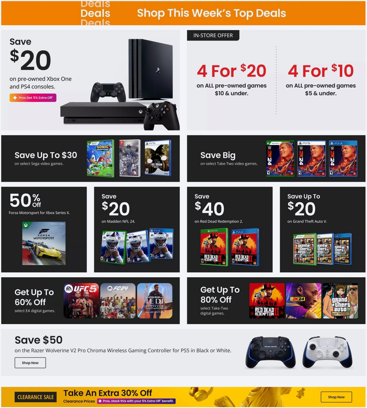 Gamestop Ad June 23 to June 29, 2024