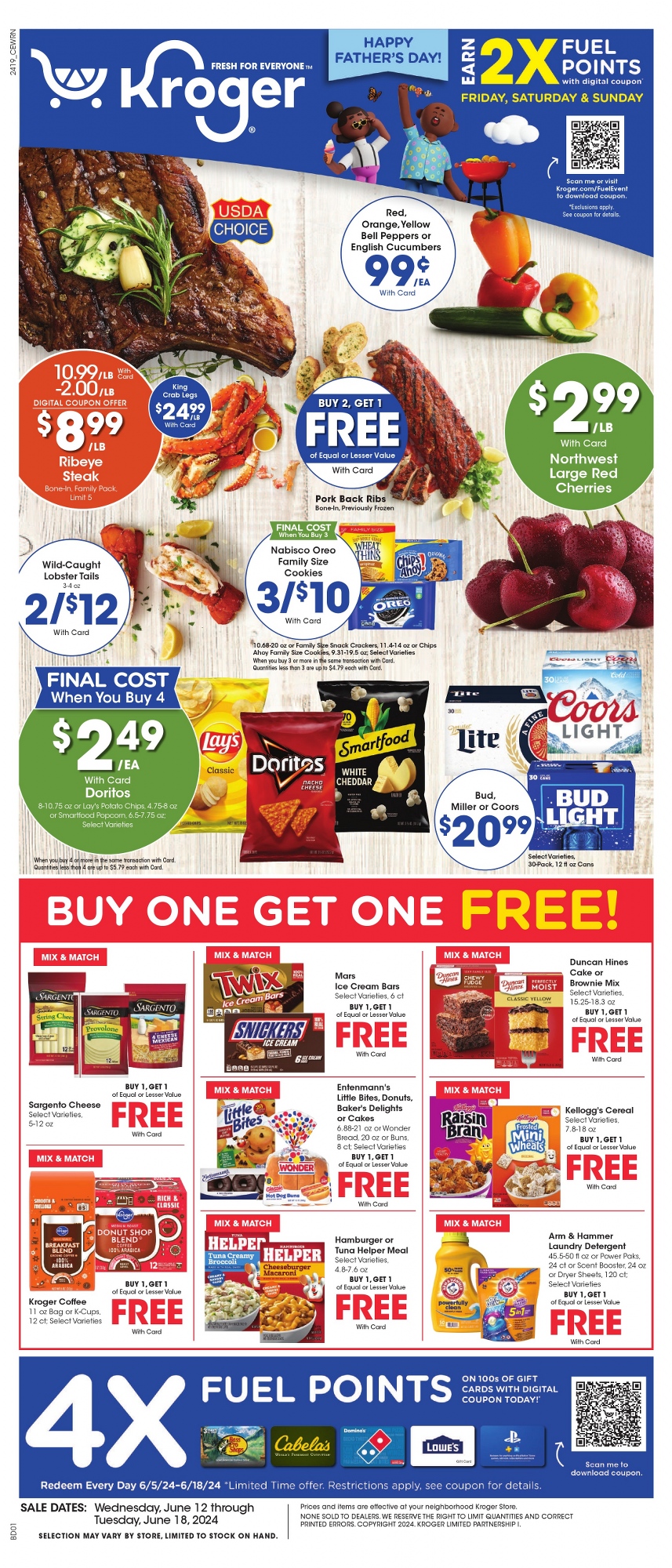 Kroger Weekly Ad (June 12 to June 18, 2024) WeeklyAdHunters