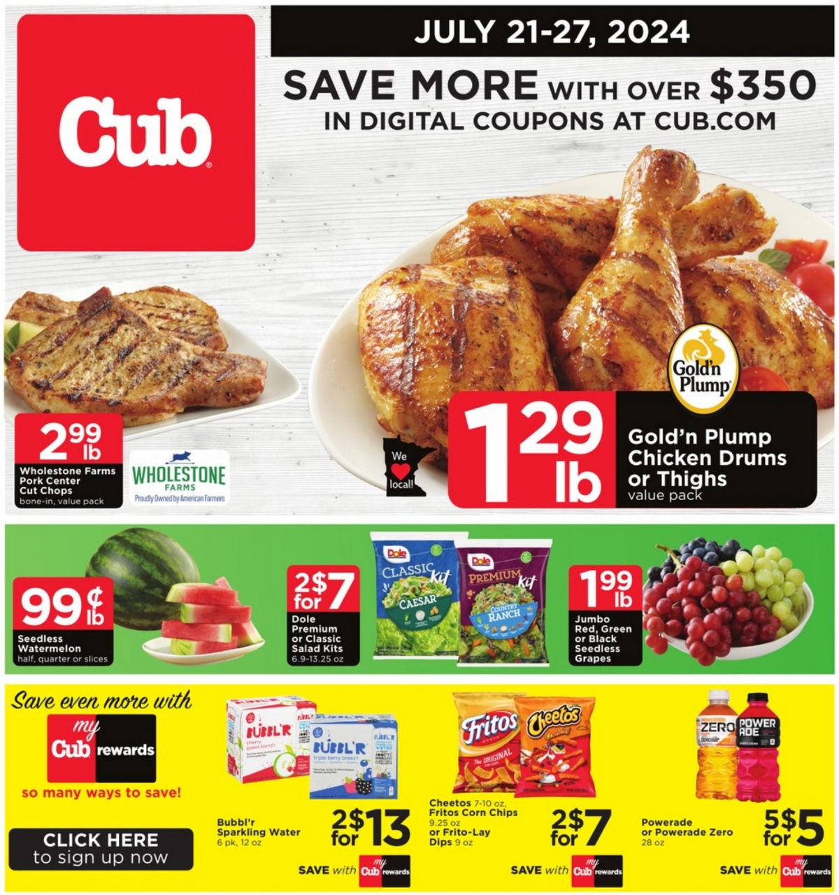 Cub Foods Ad July 21 to July 27, 2024 WeeklyAdHunters