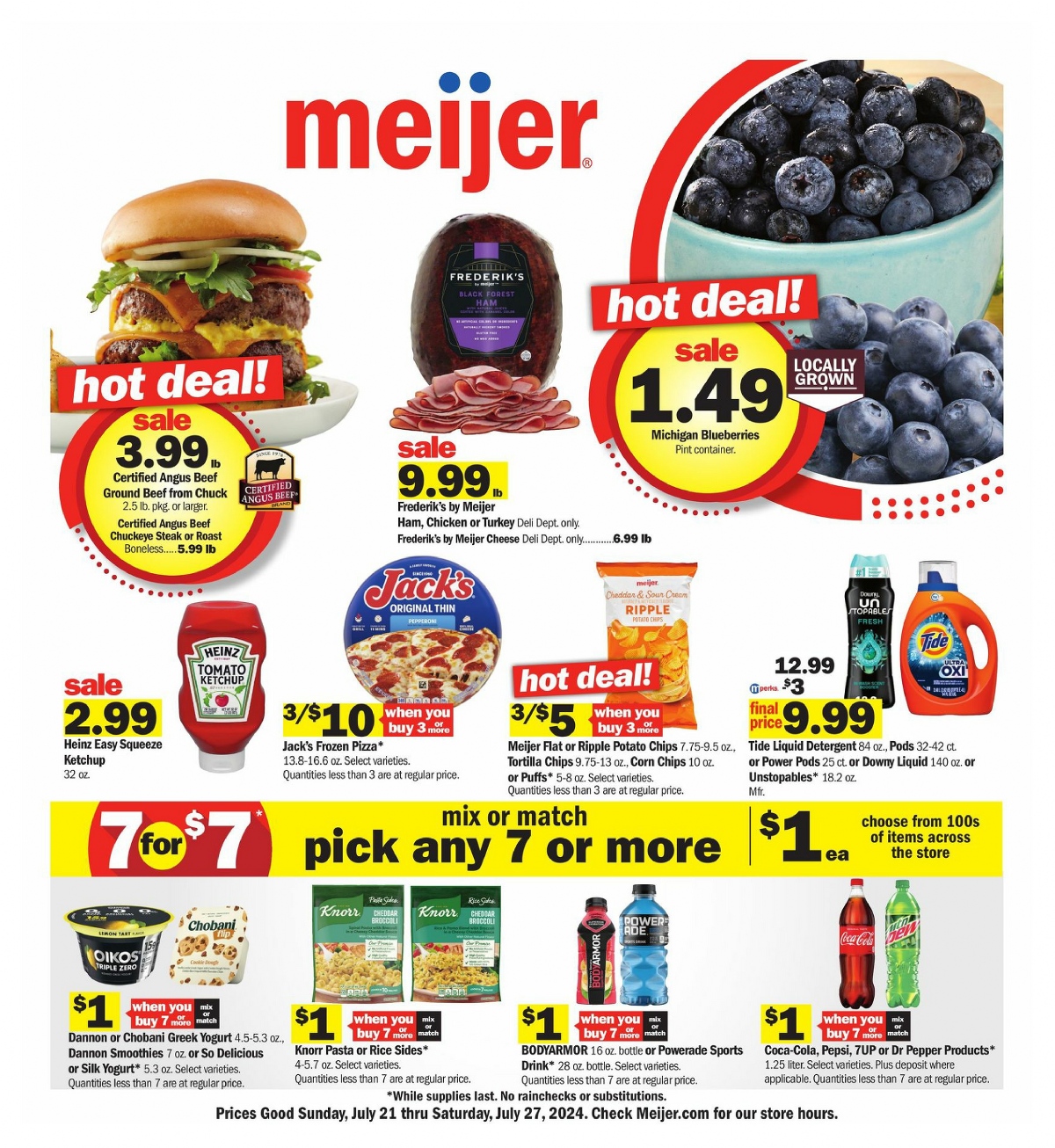 Meijer Weekly Ad July 21 to July 27, 2024 | WeeklyAdHunters