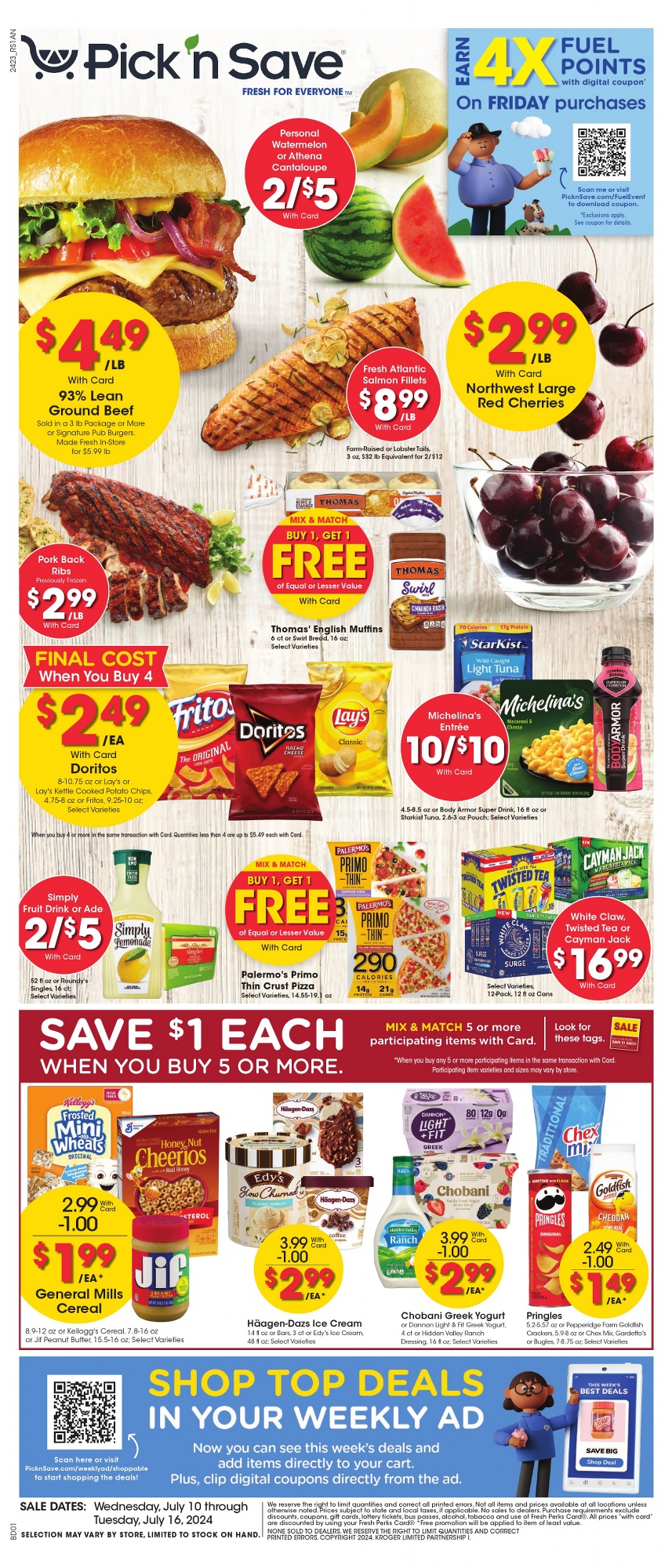 Pick n Save Ad July 24 to July 30, 2024 ad preview