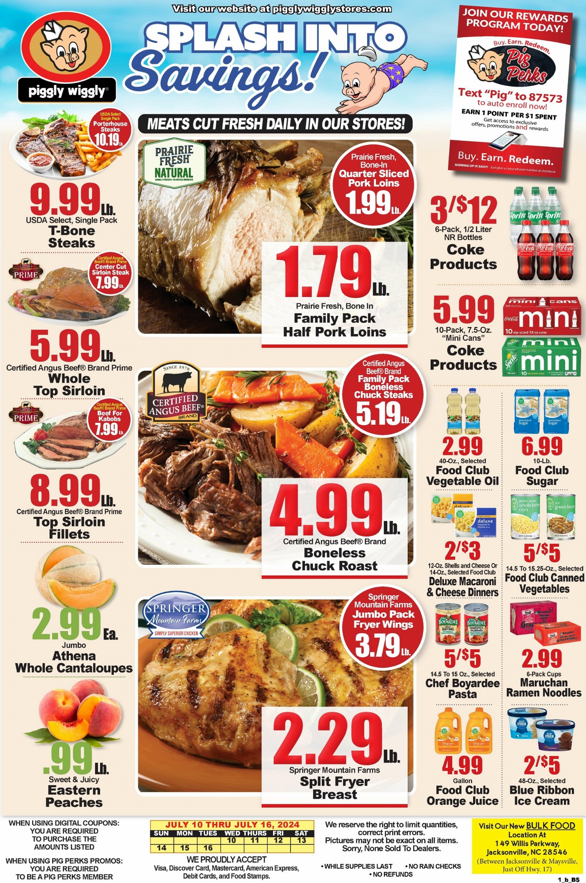 Piggly Wiggly Weekly Ad July 10 to July 16, 2024