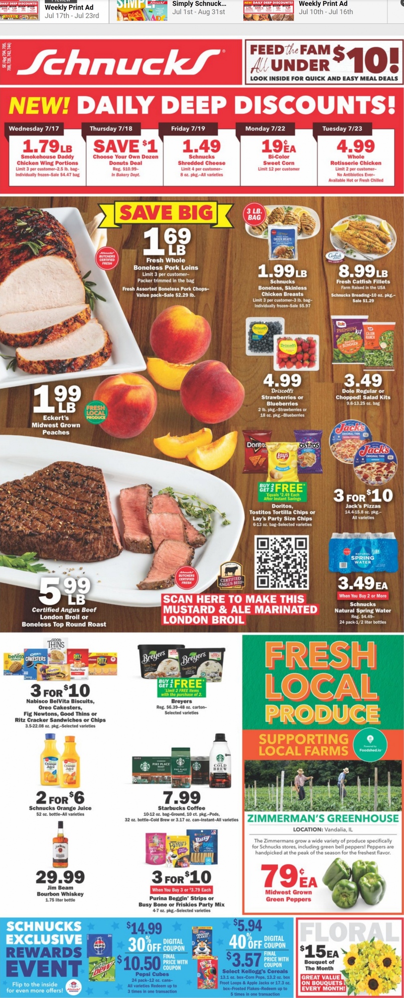 Schnucks Ad July 17 to July 23, 2024