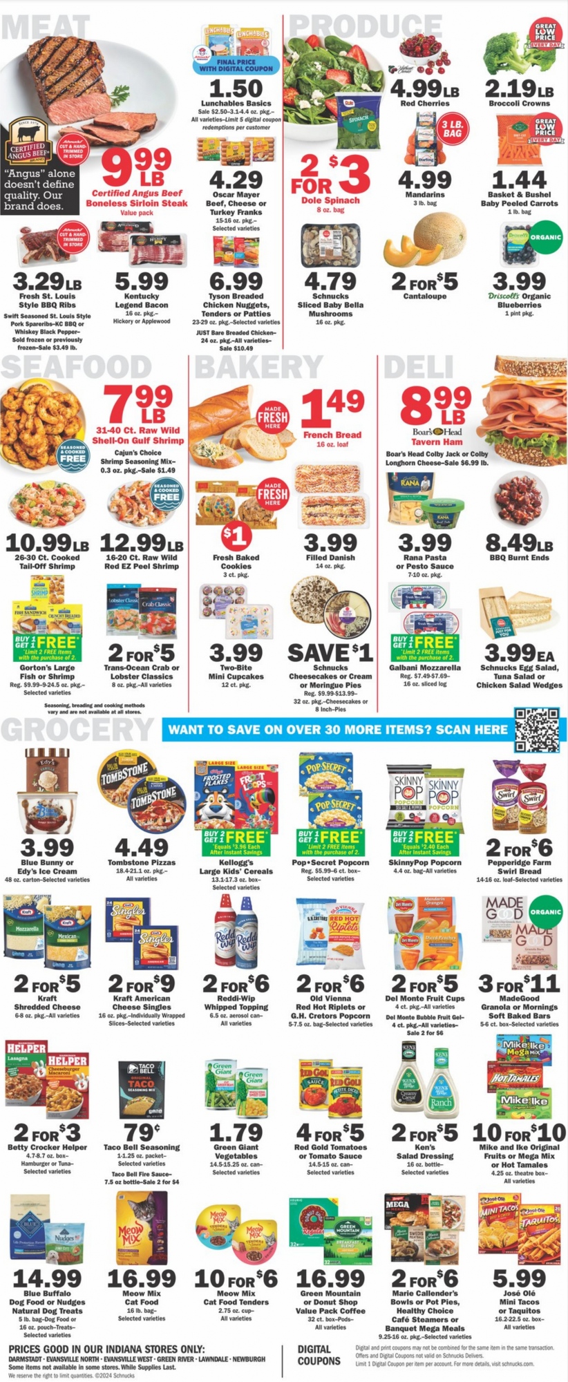 Schnucks Ad August 7 to August 13, 2024 ad preview