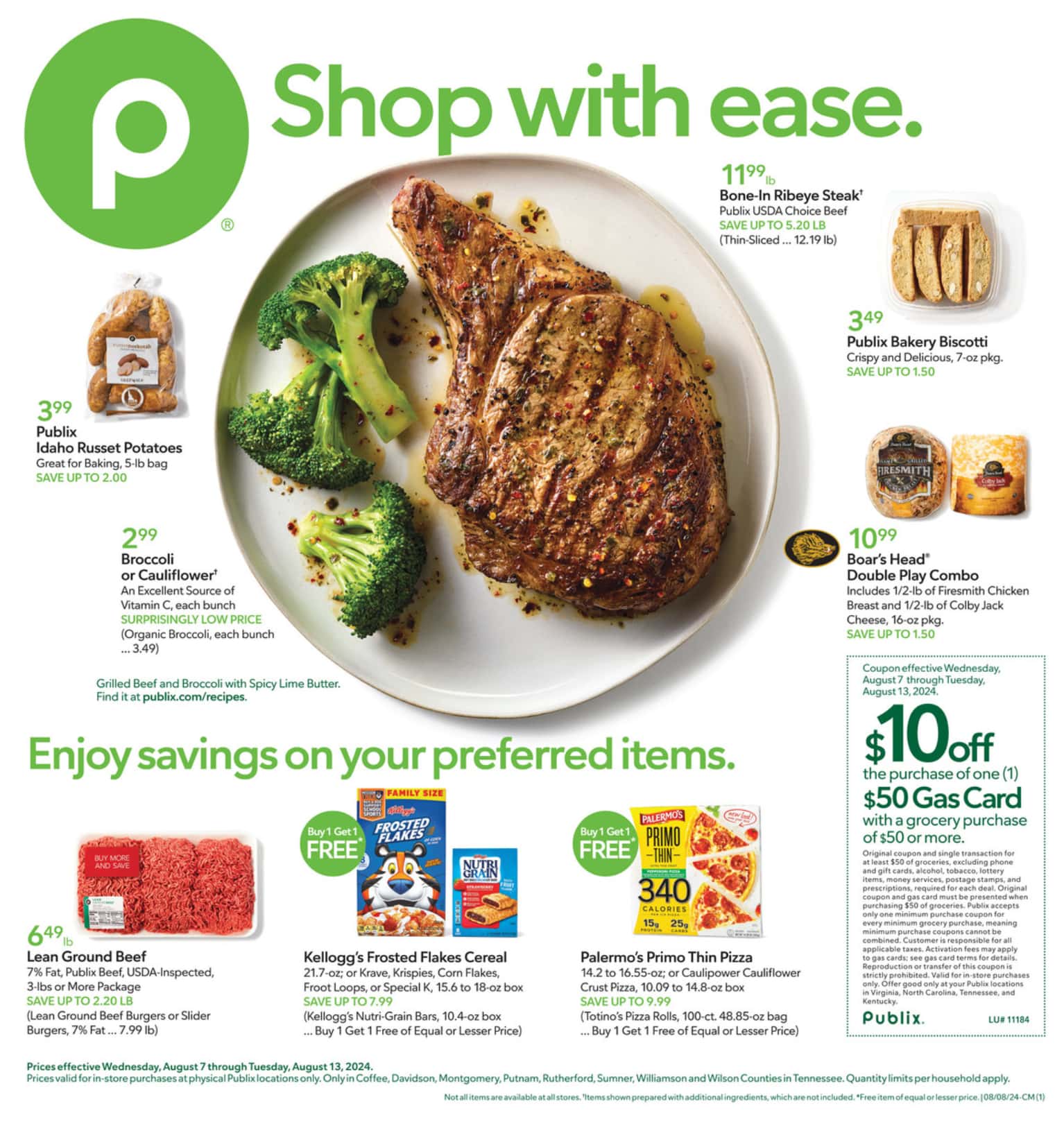 Publix Weekly Ad August 7 to August 13, 2024 | WeeklyAdHunters