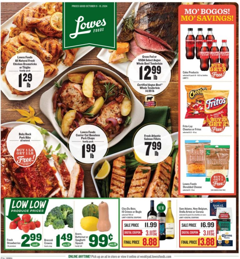 Lowes Foods Black Friday Ad Deals 2024