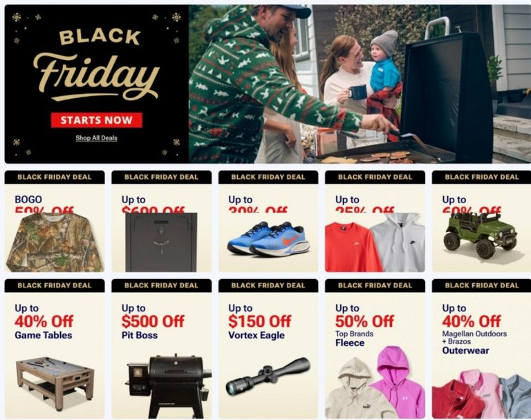 Academy Sports Black Friday Ad Deals 2024