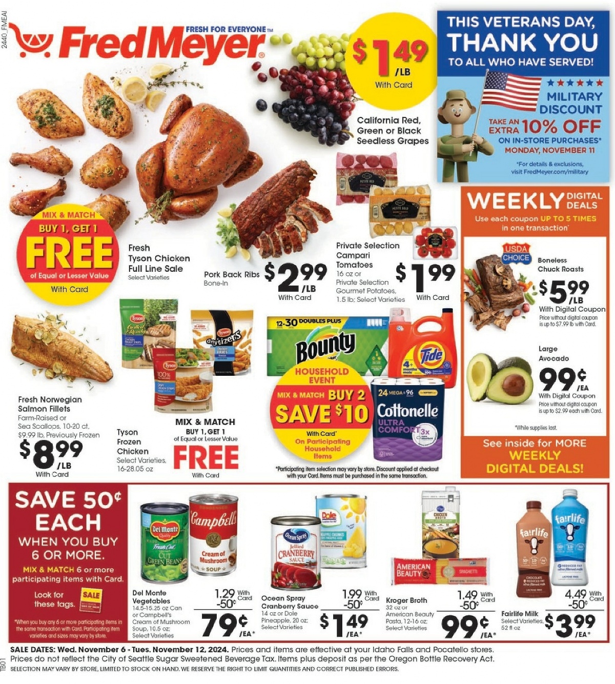 Fred Meyer Christmas Ad Deals 2024