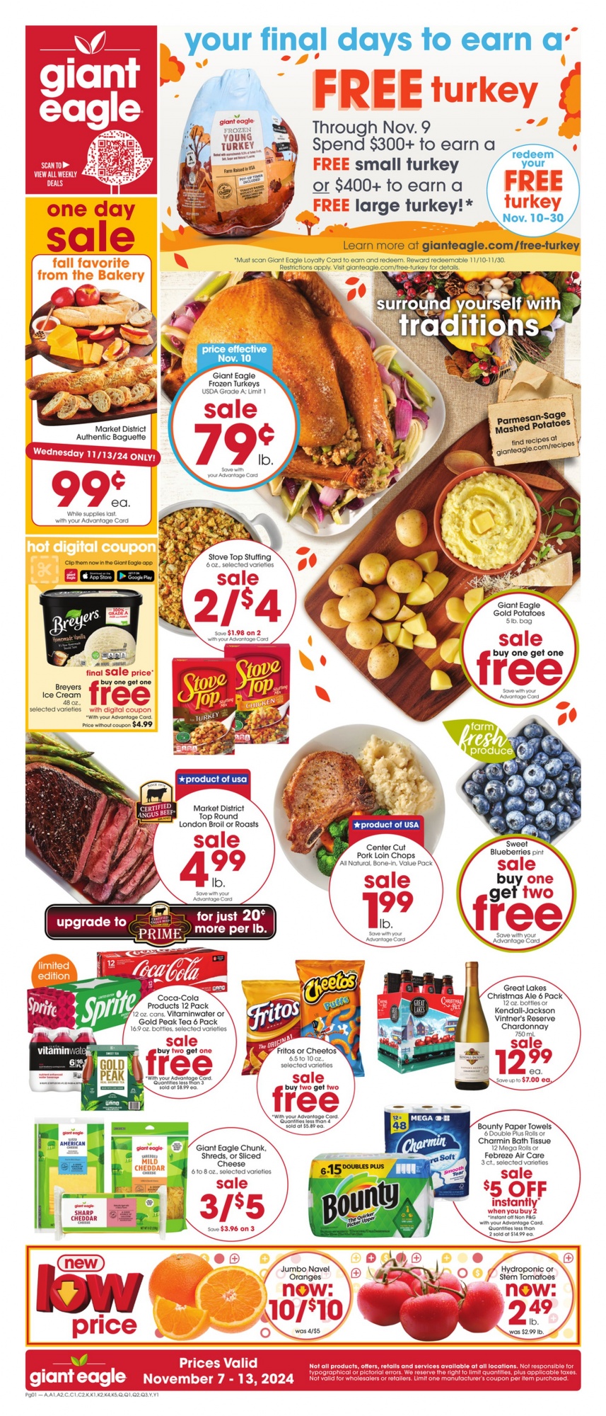 Giant Eagle Christmas Ad Deals 2024