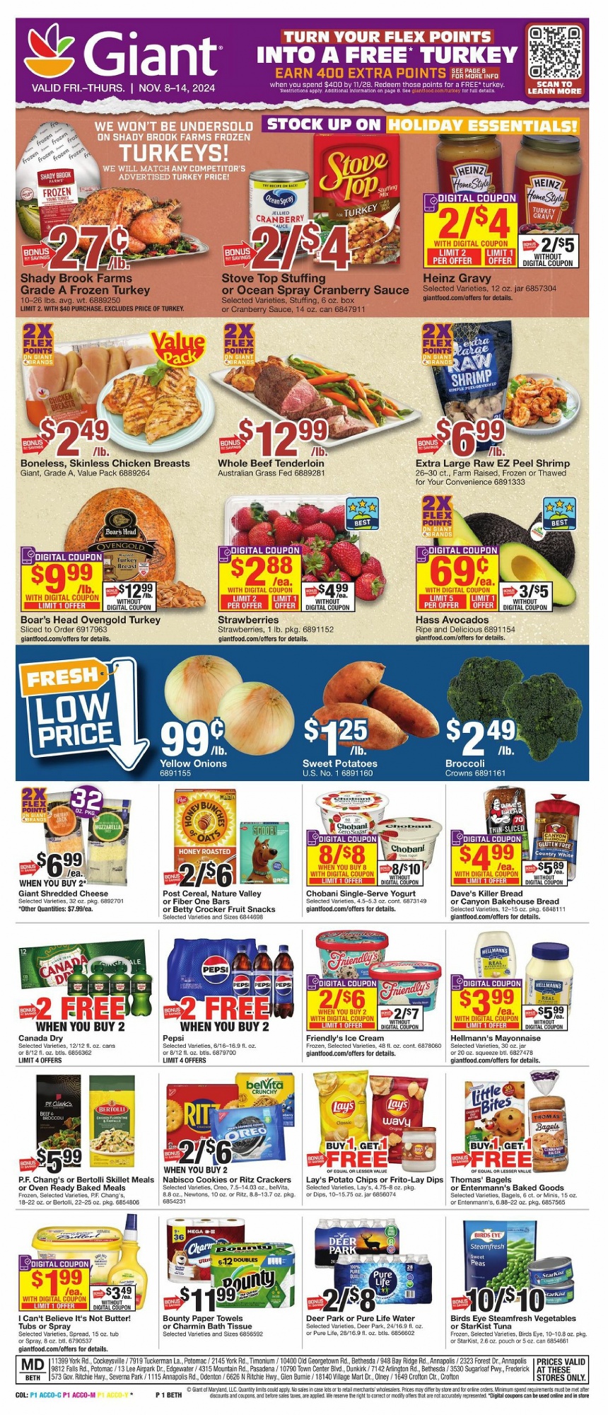 Giant Food Christmas Ad Deals 2024