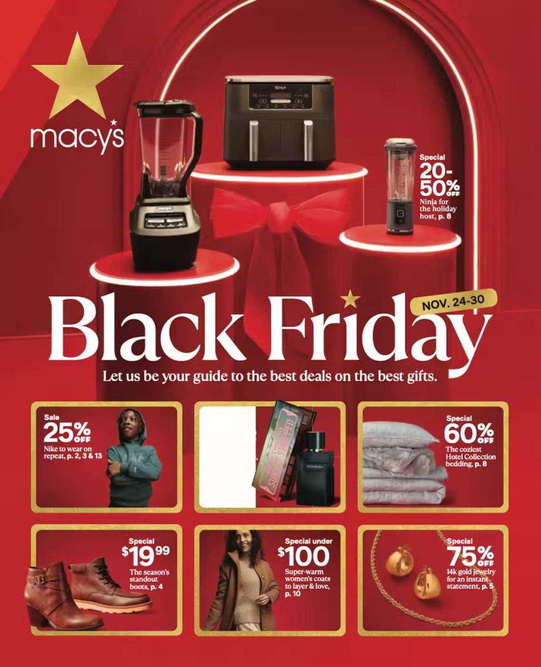 Macy’s Black Friday Ad Deals 2024