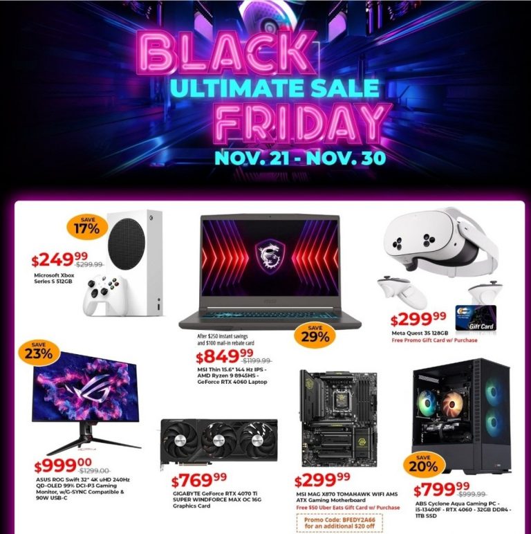 Newegg Black Friday Ad Deals 2024