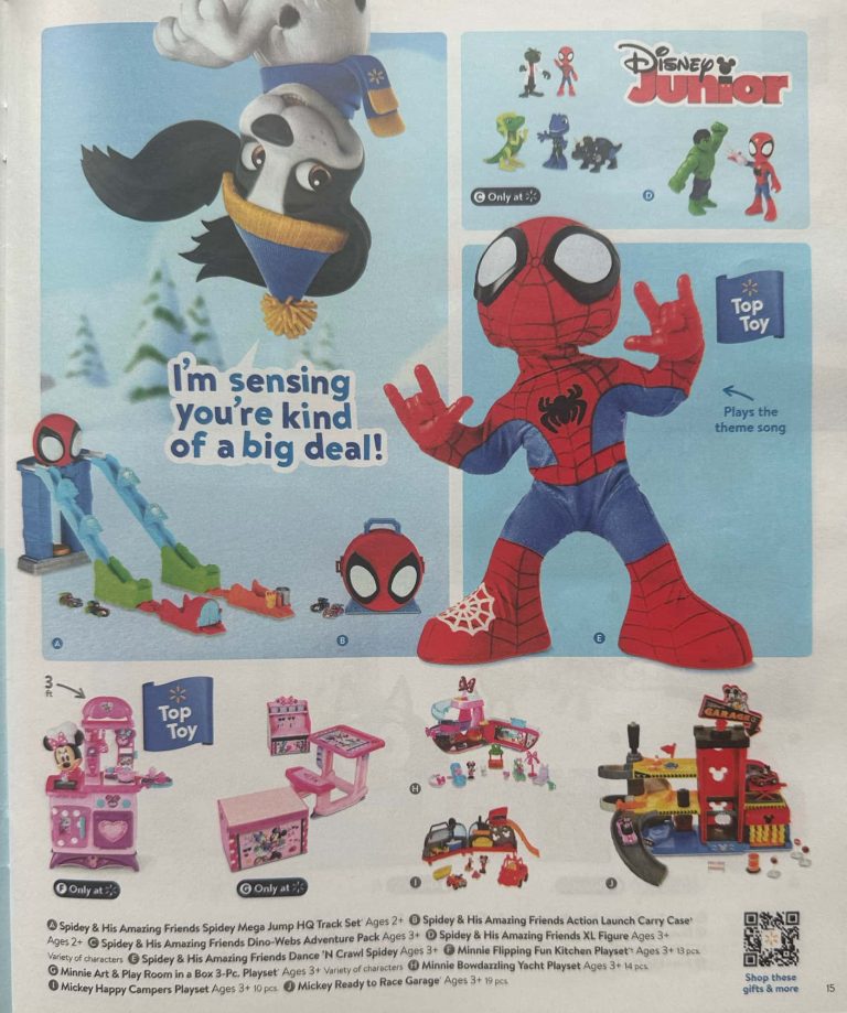 Walmart Toys Ad November 20 to December 24, 2024 ad preview