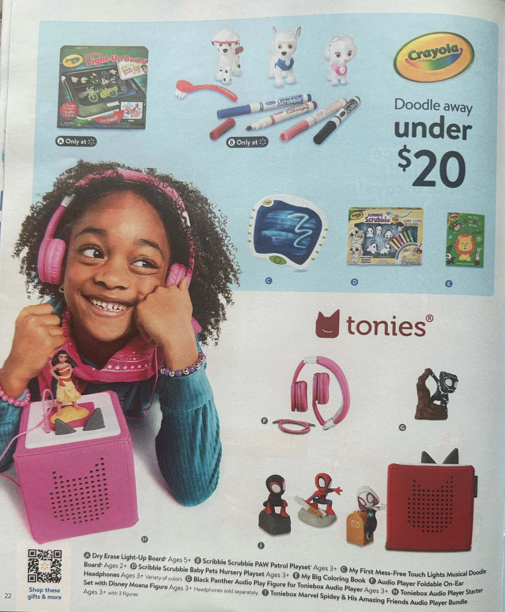 Walmart Toys Ad November 20 to December 24, 2024 ad preview