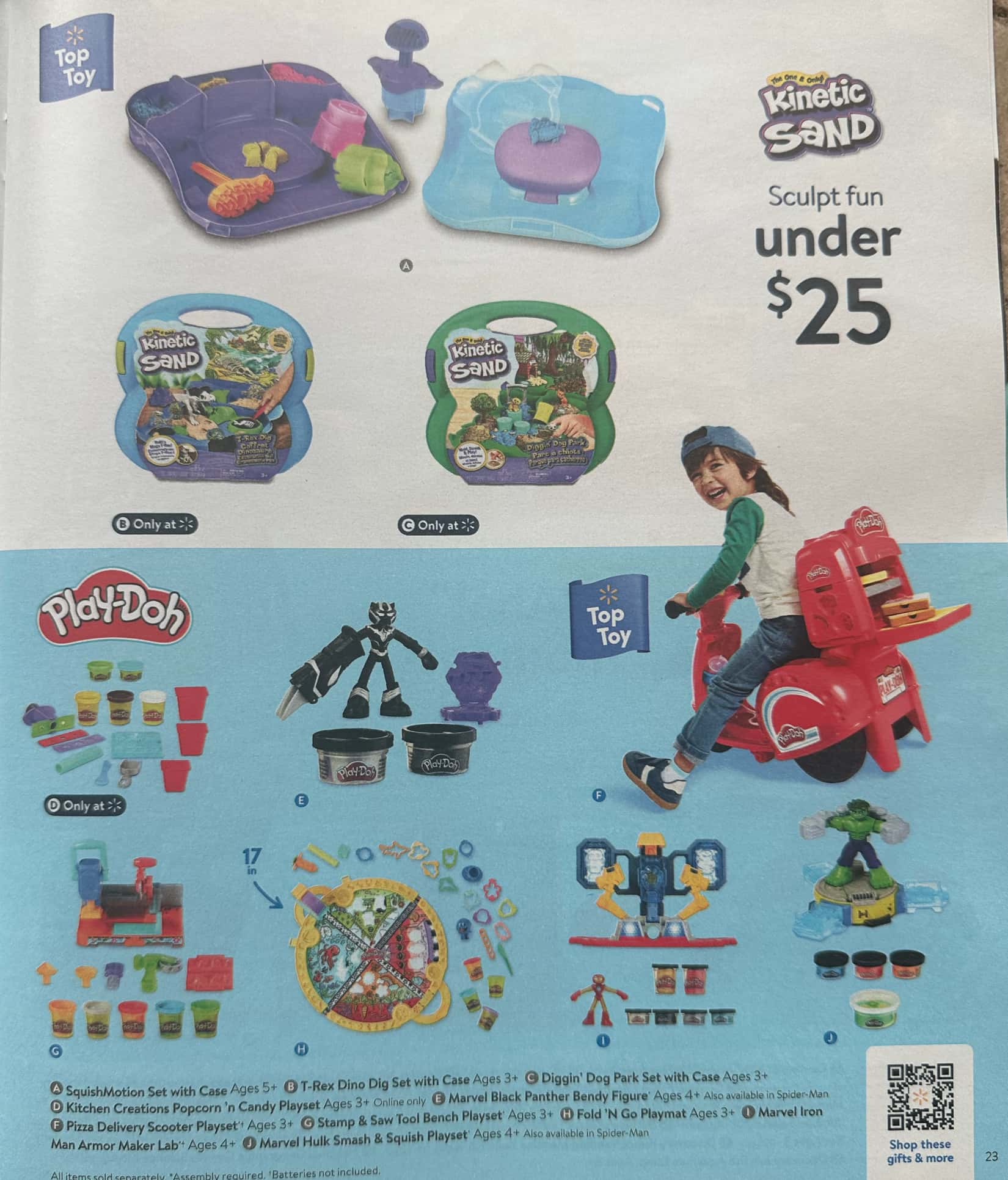 Walmart Toys Ad November 20 to December 24, 2024 ad preview