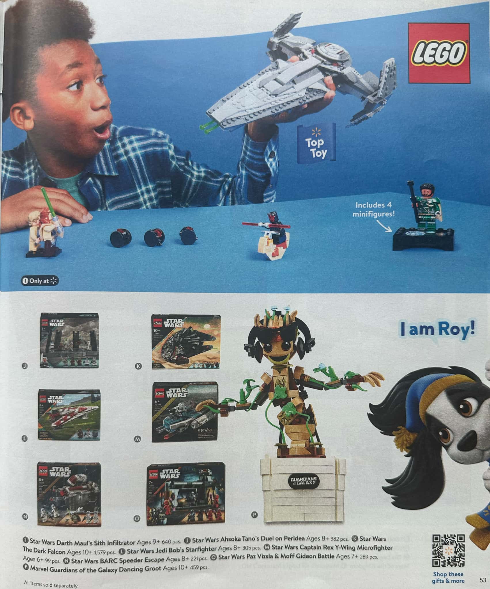 Walmart Toys Ad November 20 to December 24, 2024 ad preview