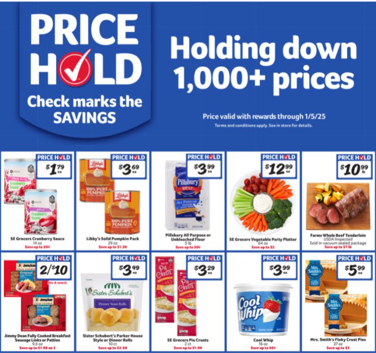 Winn Dixie Christmas Ad Deals 2024