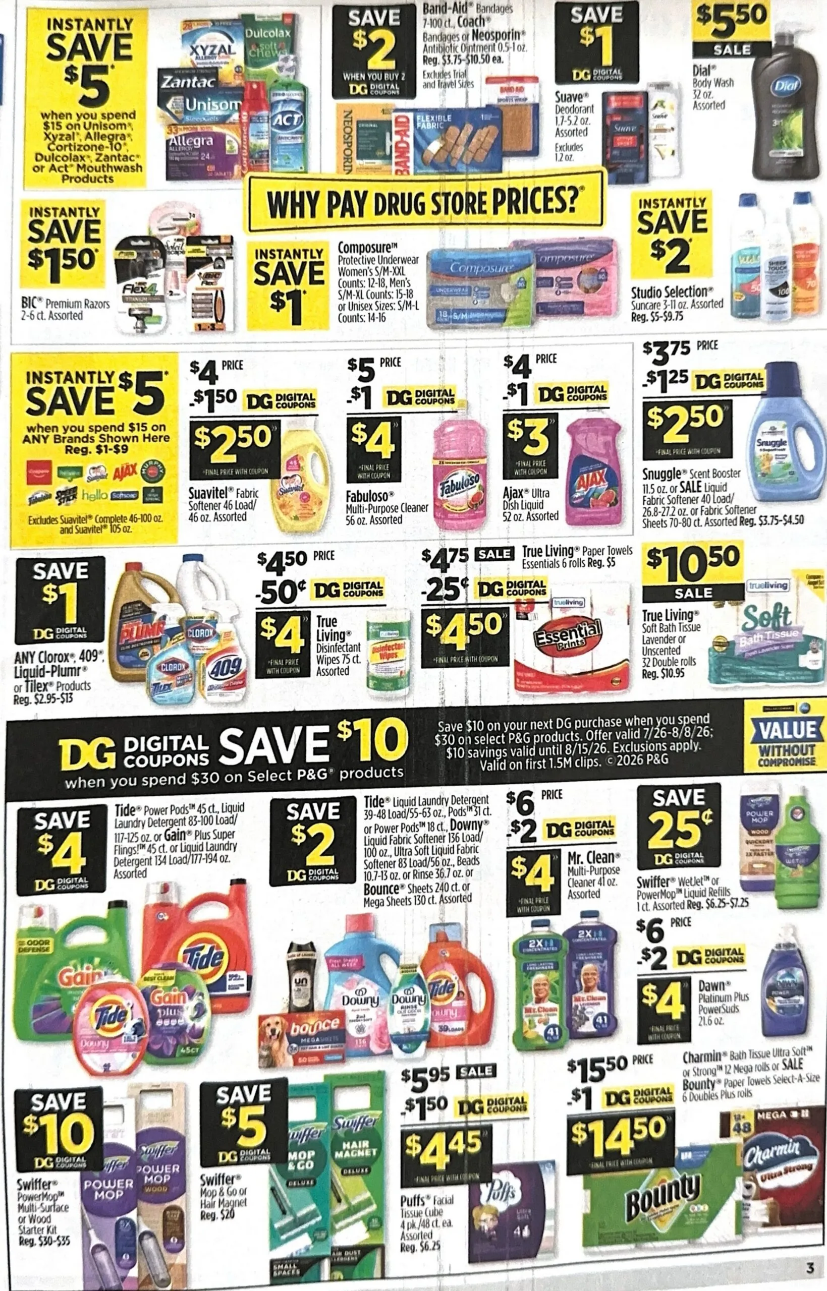 Dollar General Weekly Ad July 26 - August 1, 2026 - Image 1 July 26 - August 1