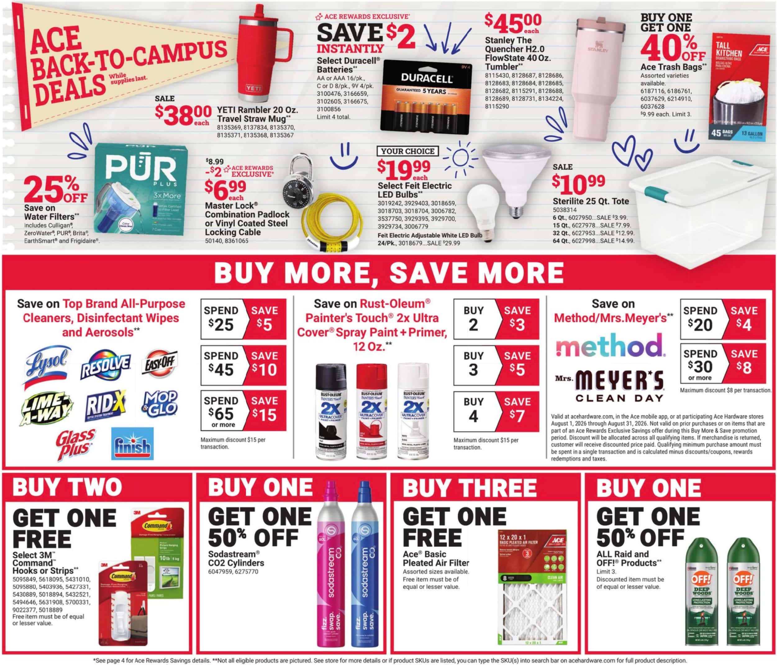 Ace Hardware Weekly Ad August 2026 - Image 2 August 2026