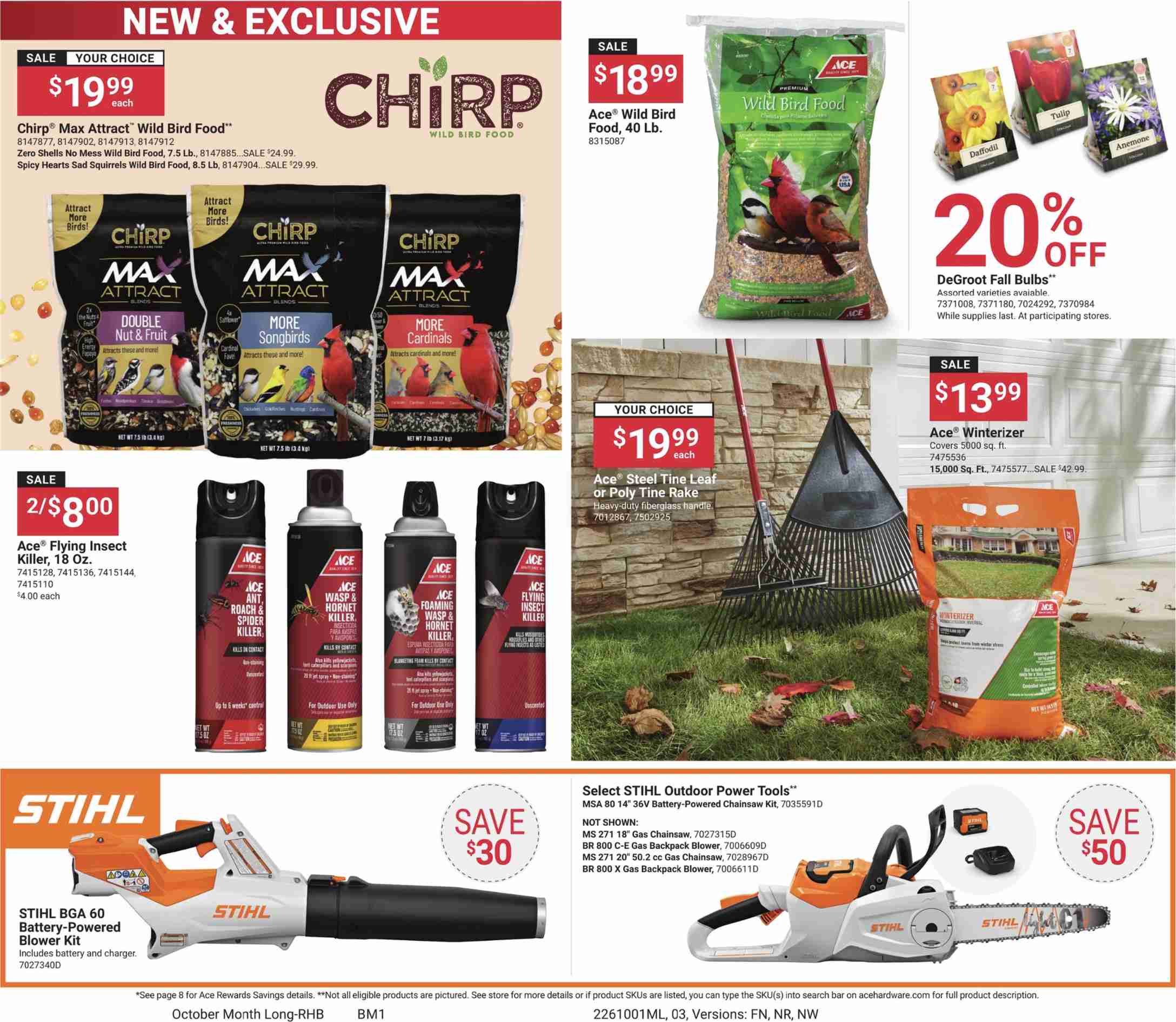 Ace Hardware Monthly Ad October 2026 - Image 1 October 1 - 31