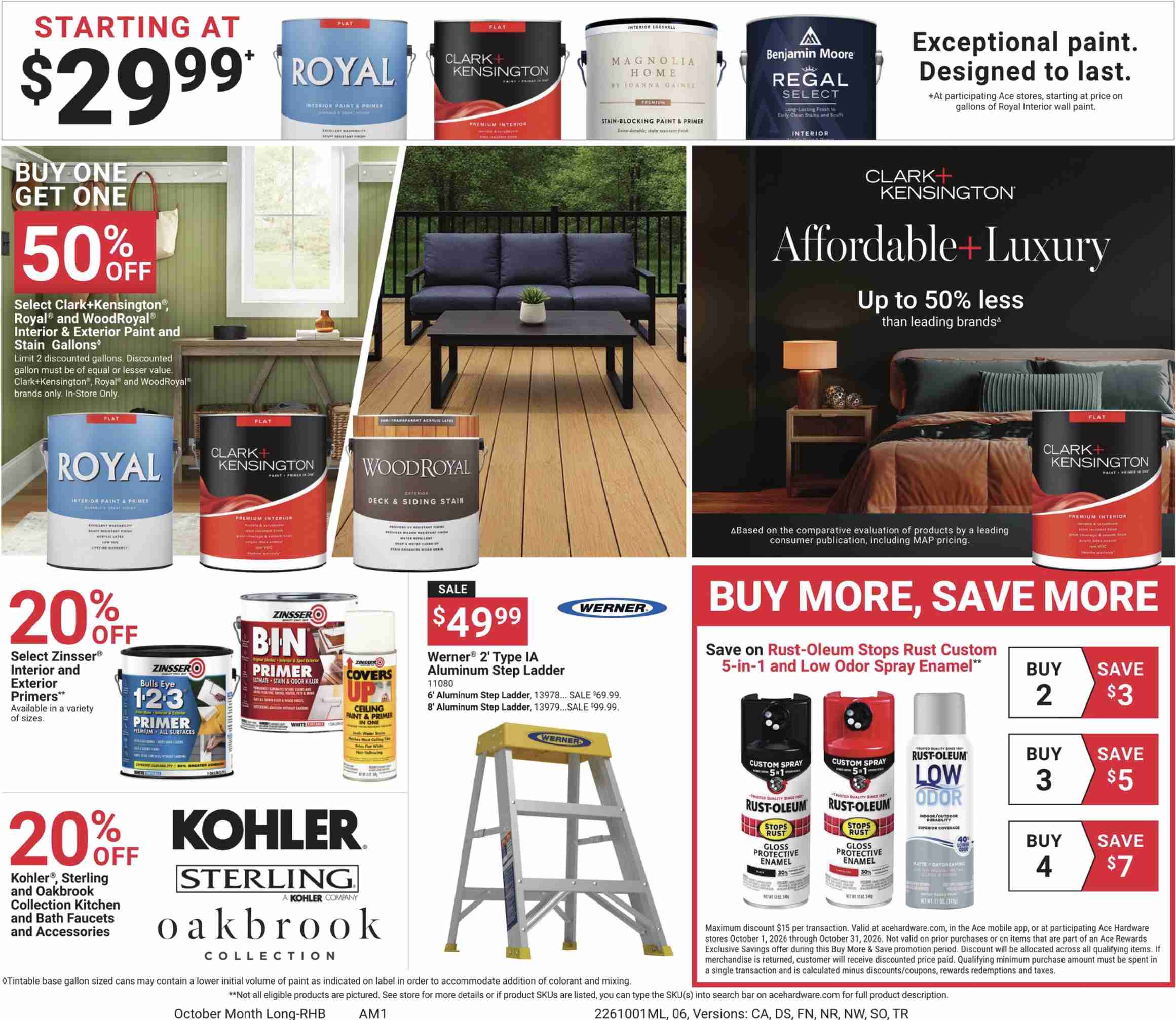 Ace Hardware Monthly Ad October 2026 - Image 2 October 1 - 31