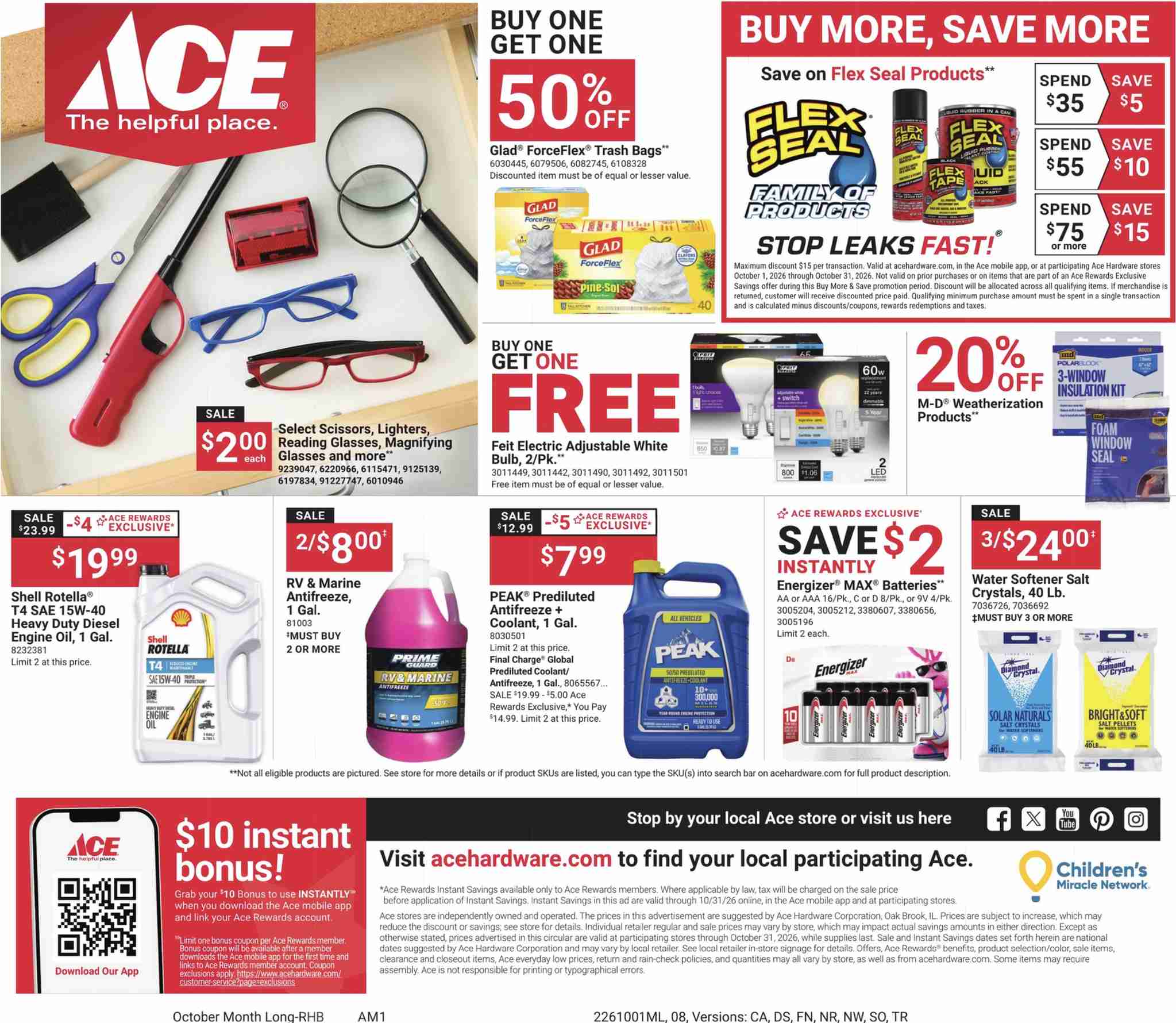 Ace Hardware Monthly Ad October 2026 - Image 2 October 1 - 31