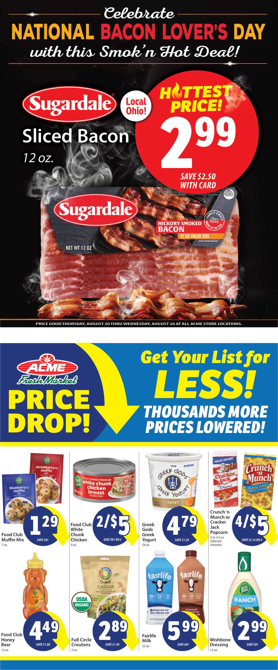 Acme Fresh Market Weekly Ad August 20 - 26, 2026 - Image 2 August 20 - 26