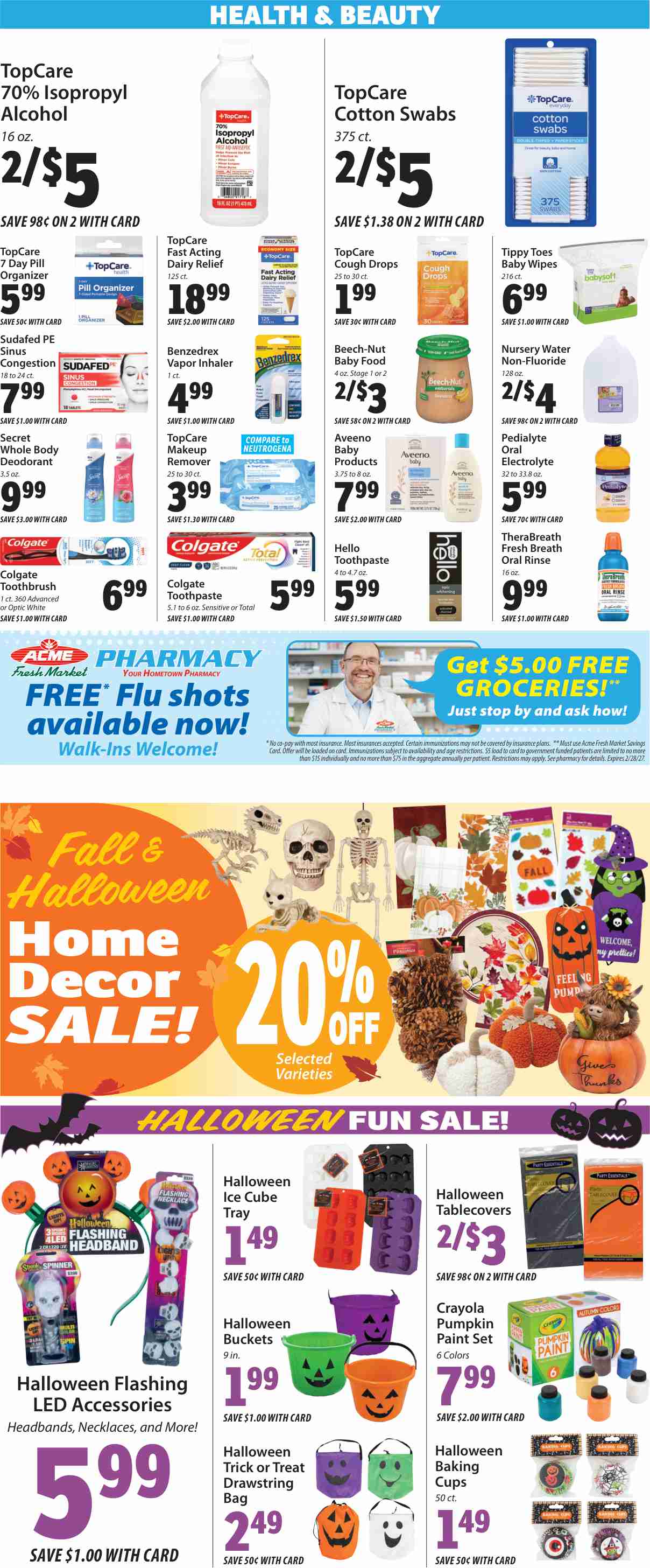 Acme Fresh Market Weekly Ad October 1 - 7, 2026 - Image 1 September 24 - 30