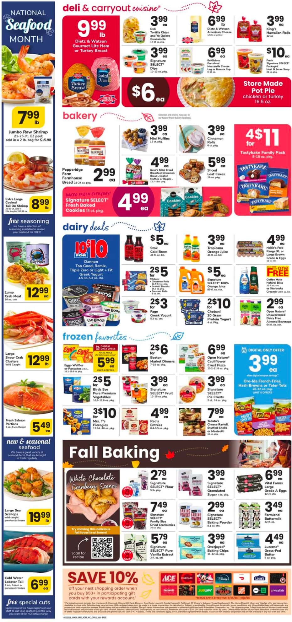 Acme Weekly Ad (October 9 - 15, 2026) Early Preview - Image 2 October 2 - 8