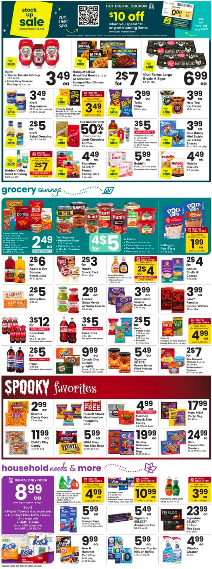 Acme Weekly Ad (October 9 - 15, 2026) Early Preview - Image 1 October 2 - 8