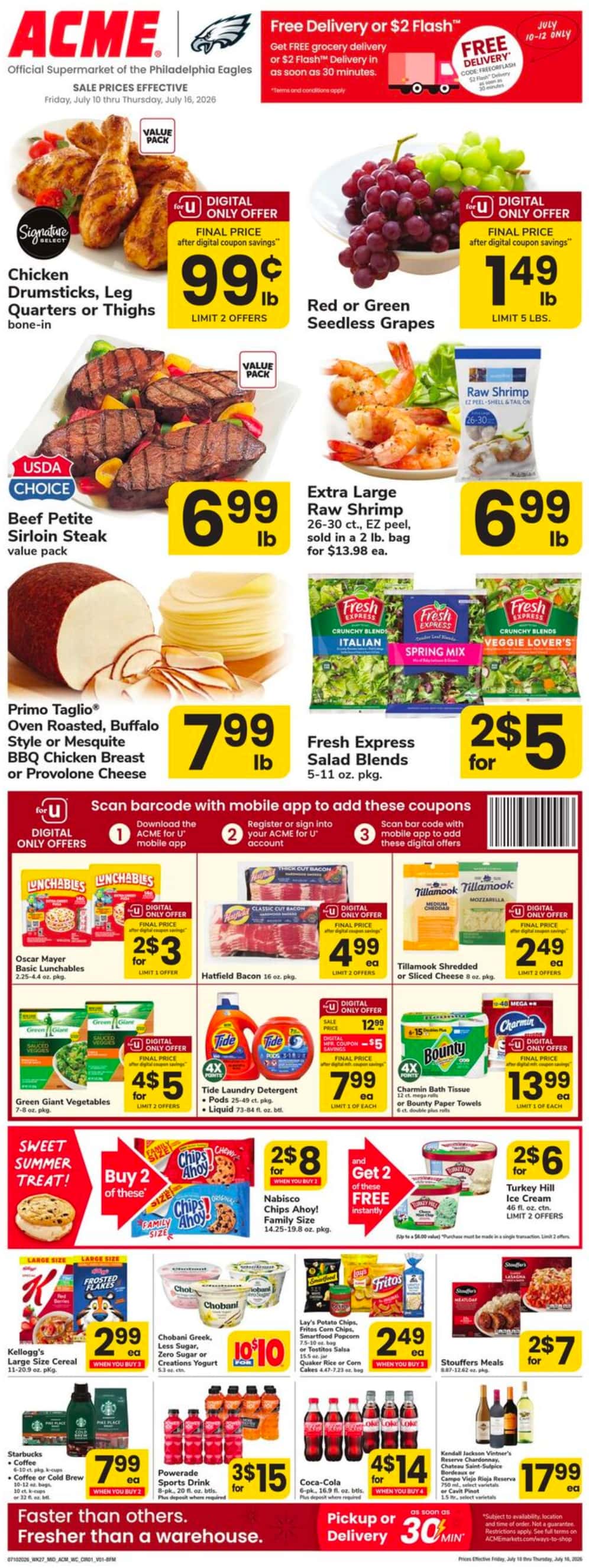Acme Weekly Ad July 10 - 16, 2026 - Image 1 July 10 - 16