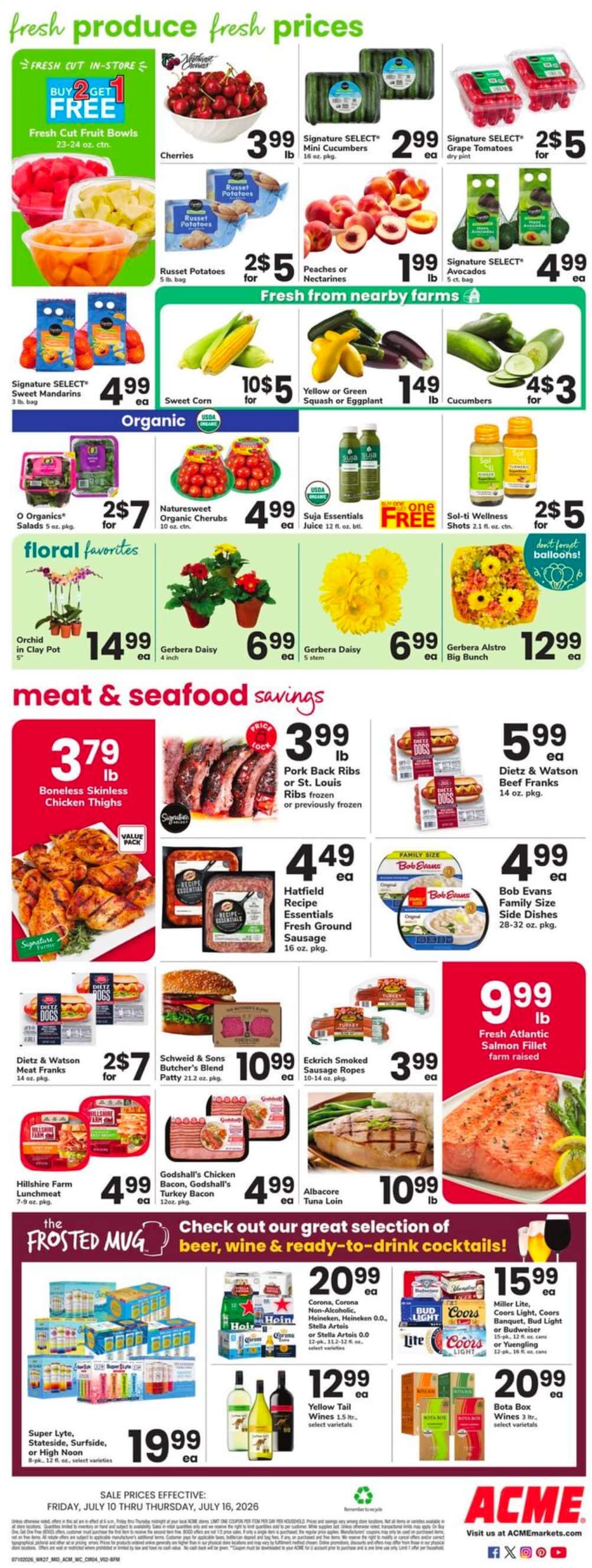 Acme Weekly Ad July 10 - 16, 2026 - Image 2 July 10 - 16