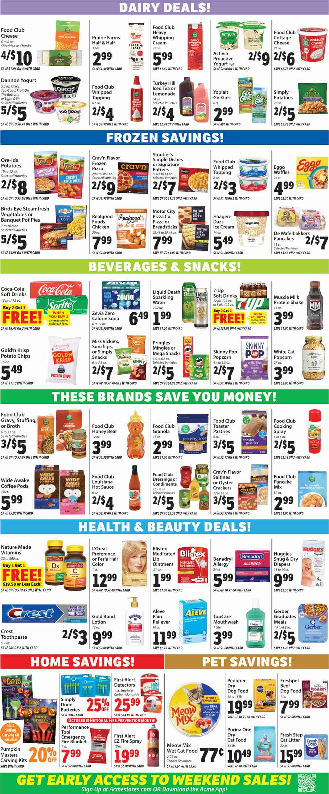 Acme Fresh Market Weekly Ad October 1 - 7, 2026 - Image 1 October 1 - 7