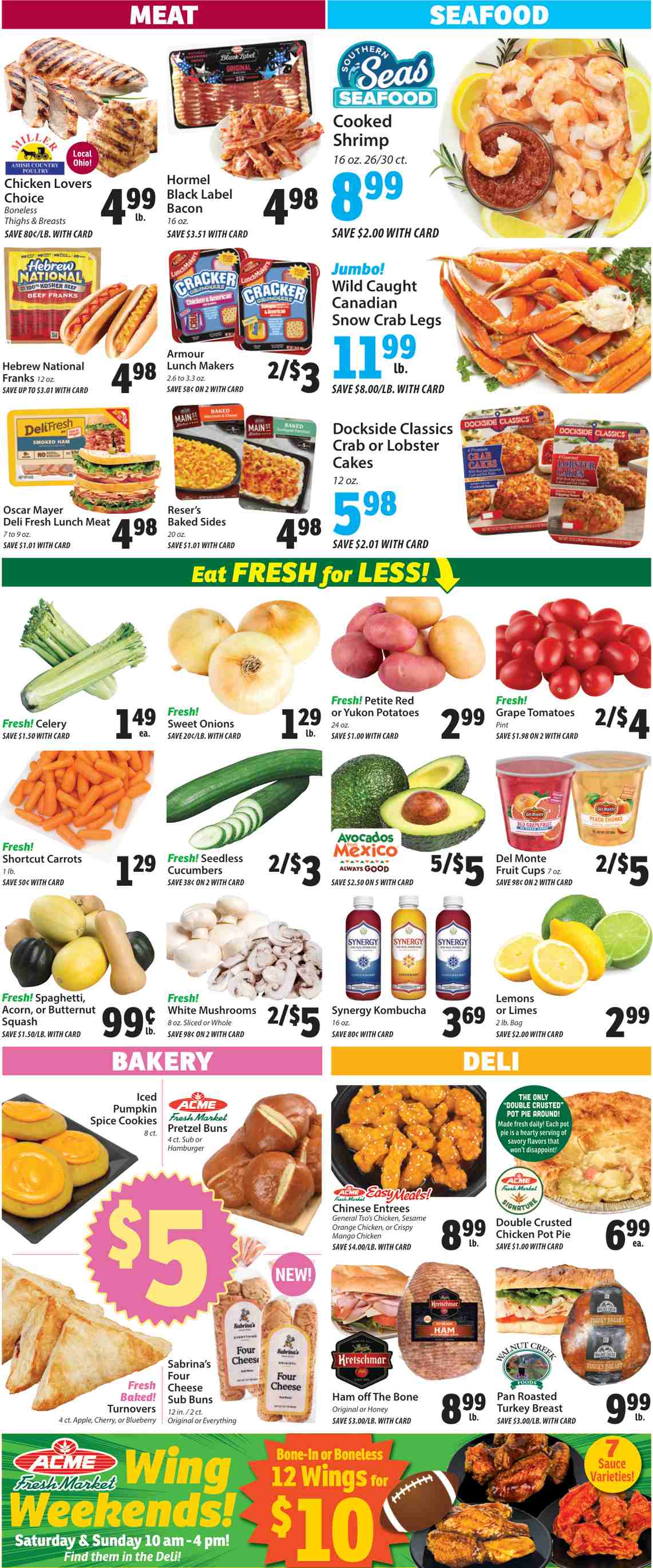 Acme Fresh Market Weekly Ad October 1 - 7, 2026 - Image 2 October 1 - 7