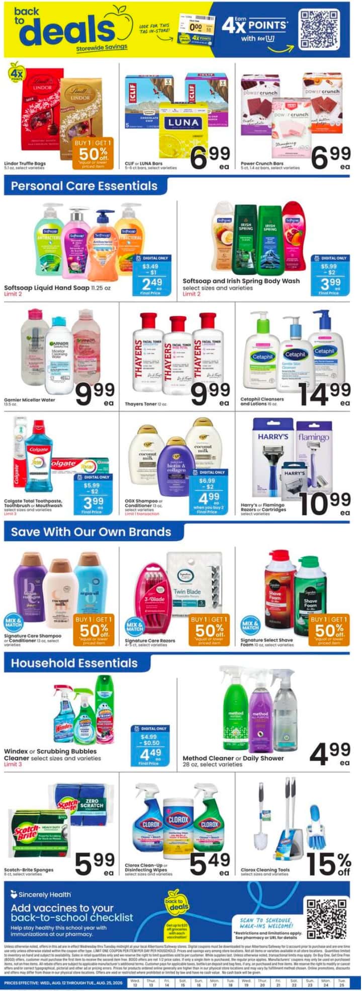 Albertsons Weekly Ad August 26 - September 1, 2026 - Image 1 August 19 - 25