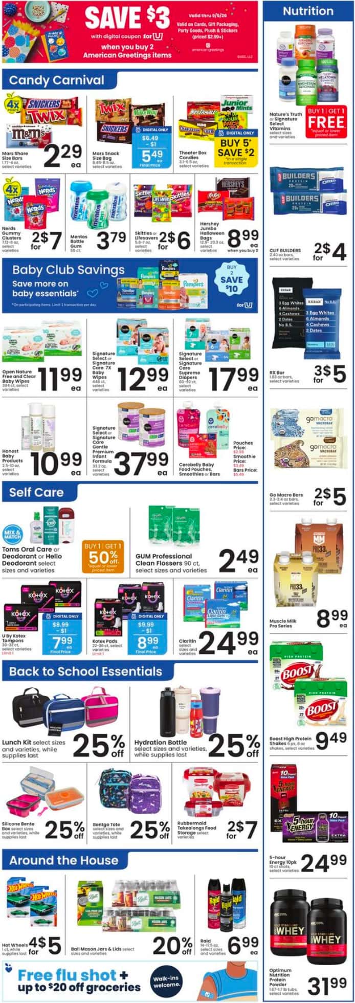Albertsons Weekly Ad August 26 - September 1, 2026 - Image 2 August 19 - 25
