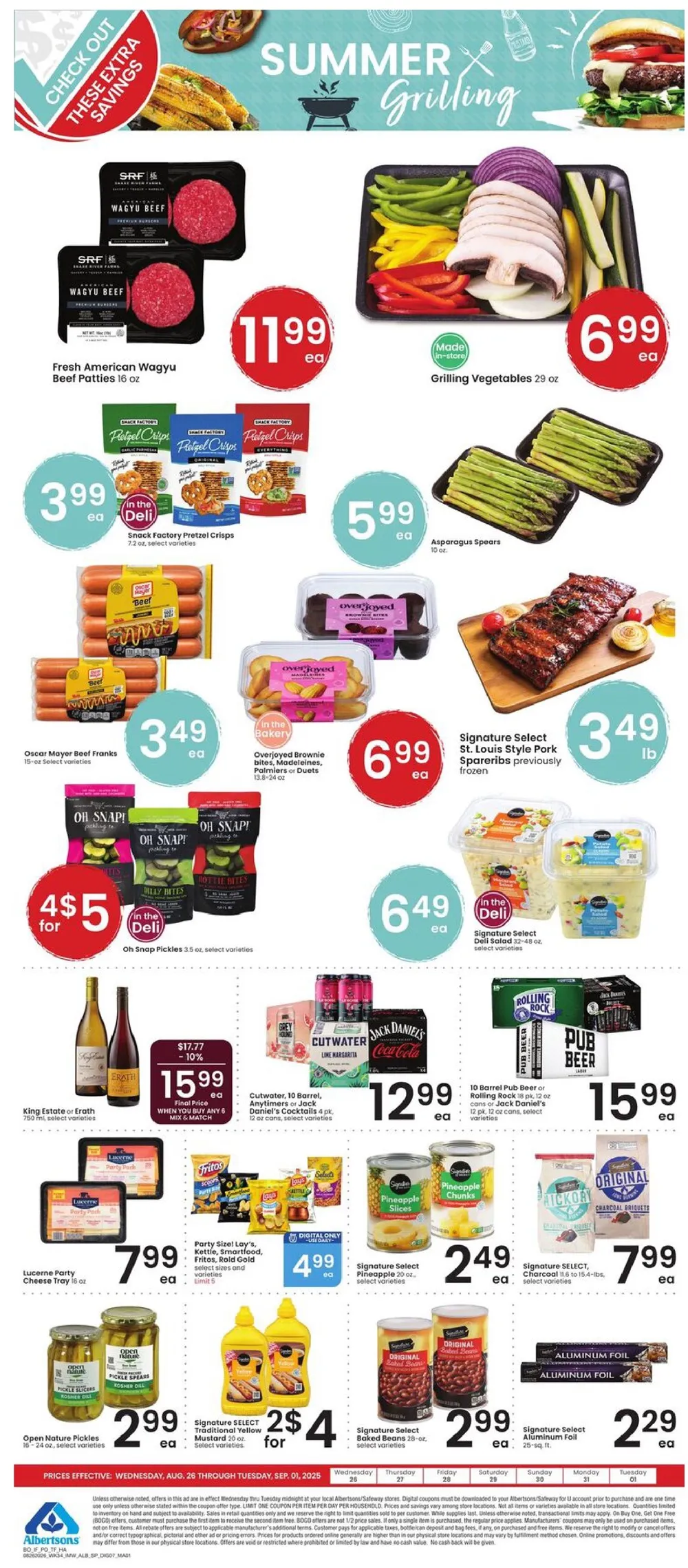 Albertsons Weekly Ad August 26 - September 1, 2026 - Image 1 August 26 - September 1