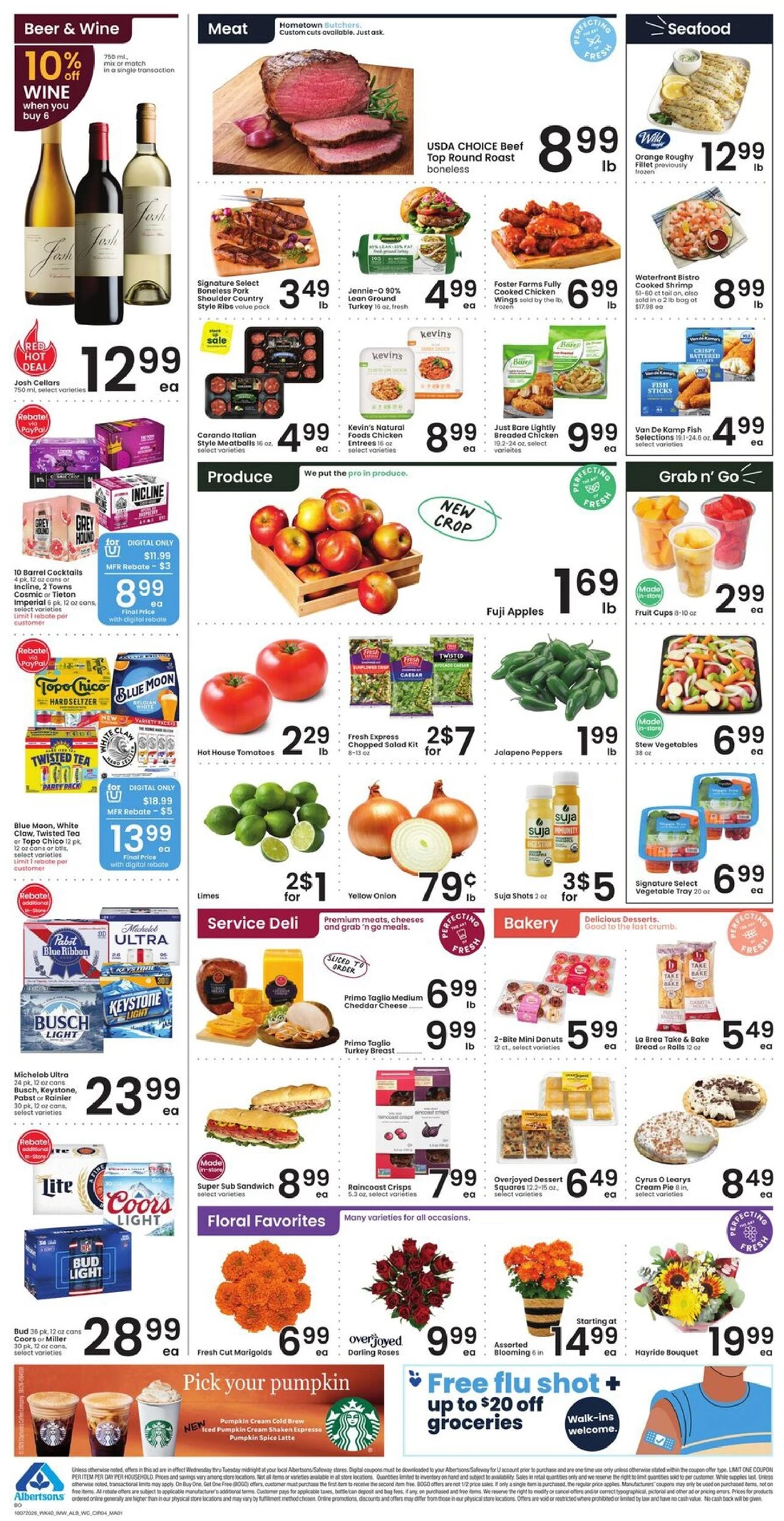 Albertsons Weekly Ad (October 14 - 20, 2026) Preview - Image 2 Oct 7 - 13