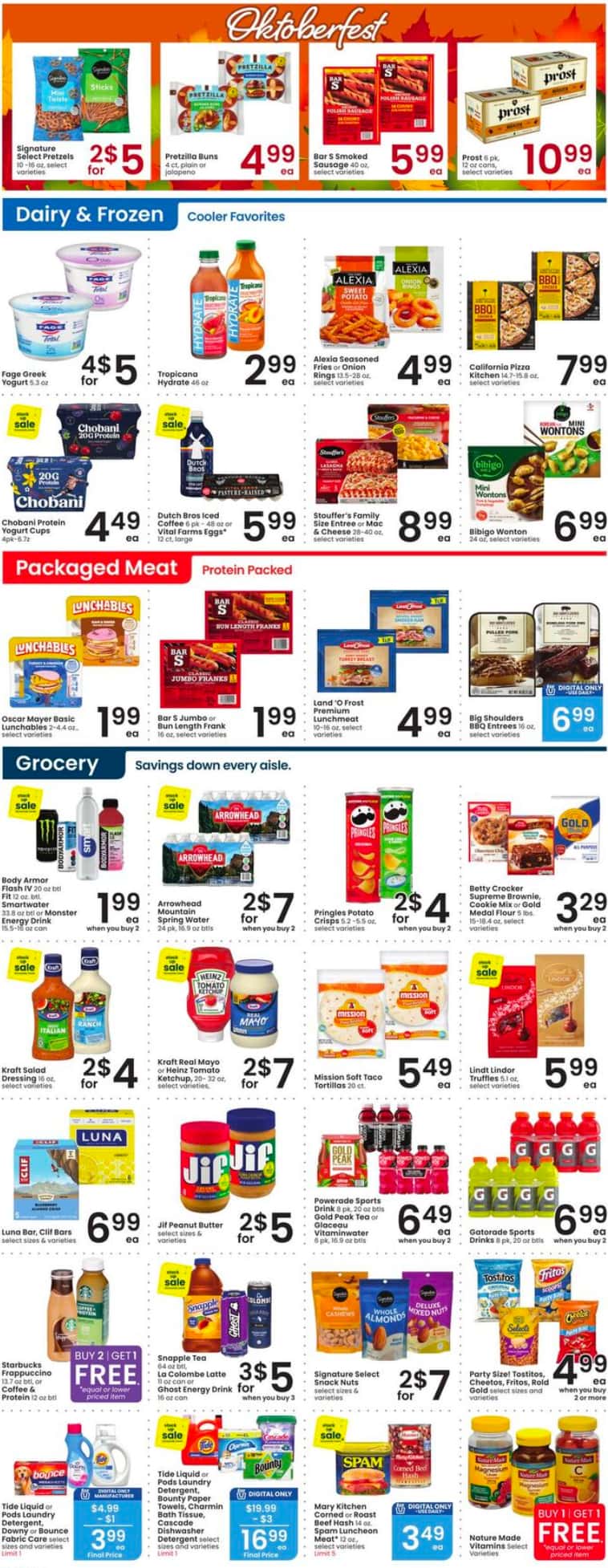 Albertsons Weekly Ad (October 14 - 20, 2026) Preview - Image 2 Sept. 30 - Oct. 6