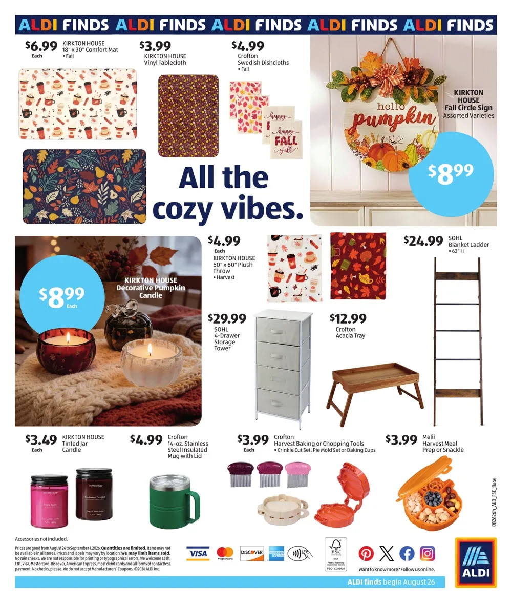 Aldi Weekly Ad September 2 - 9, 2026 - Image 2 August 26 - September 1
