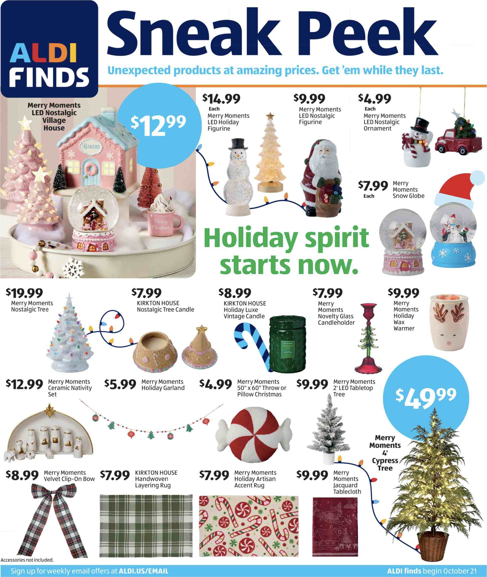 Aldi Weekly Ad (Finds) (Oct 21 - 27, 2026) Preview - Image 1 Oct 21 - 27
