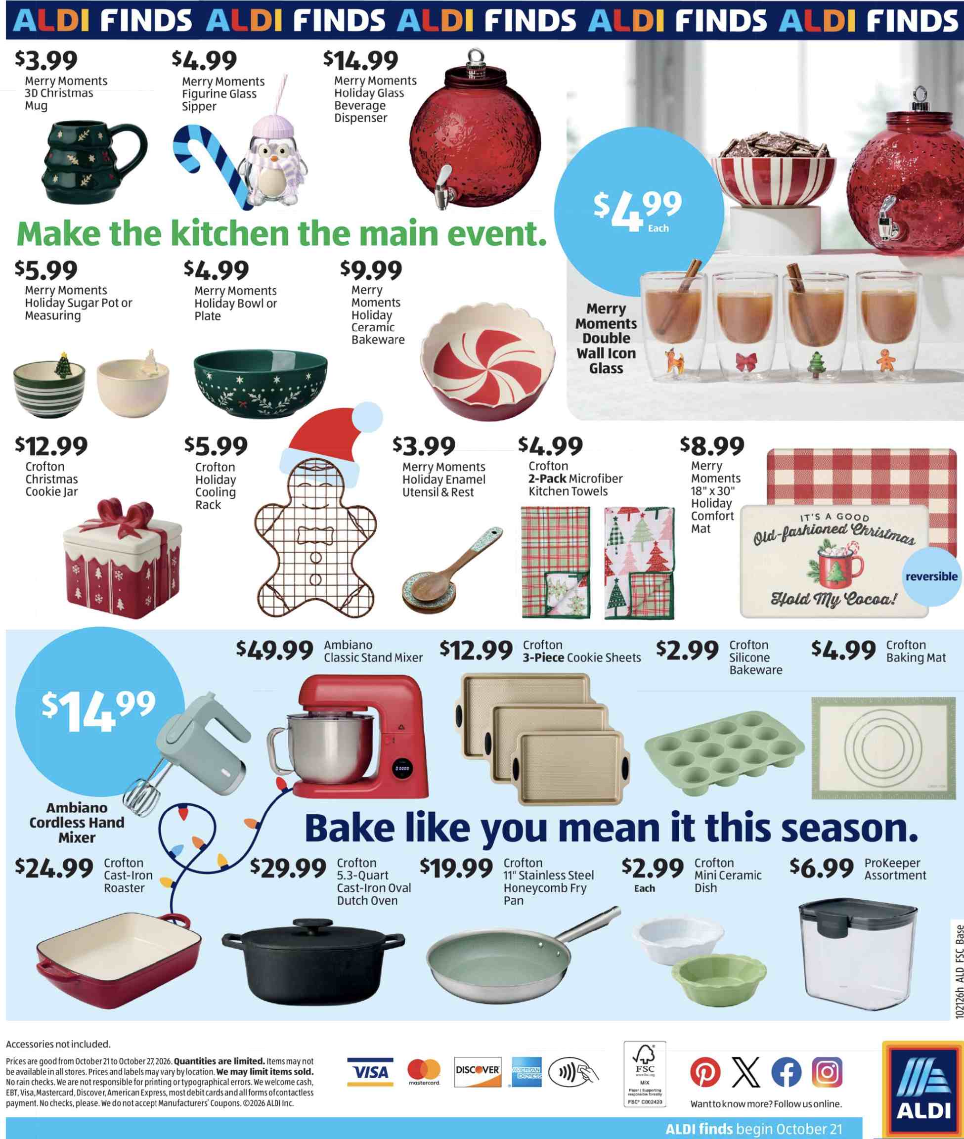 Aldi Weekly Ad (Finds) (Oct 21 - 27, 2026) Preview - Image 2 Oct 21 - 27